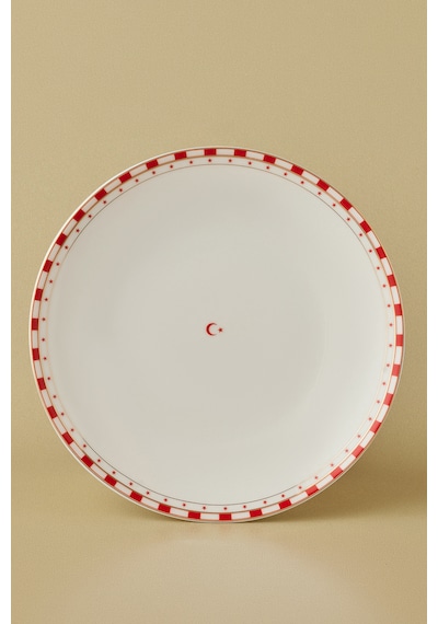 Karaca Türkiye Serisi Pasta Tabağı 19 Cm Kırmızı
