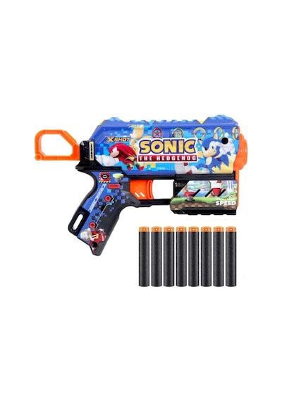 X-shot Skins Sonic Dart Fırlatıcı 8 Dartlı -s00036648