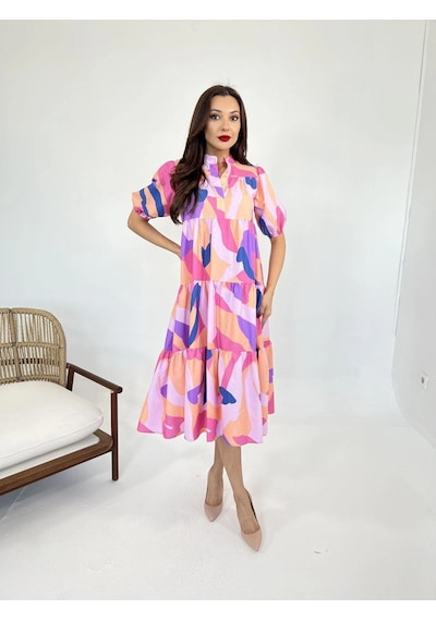 Valensdesign 5522 Elbise-sassari Altın