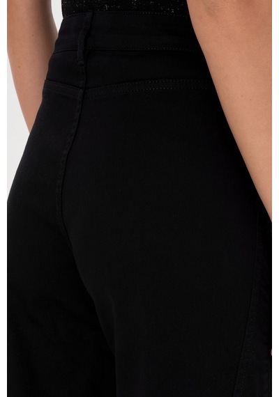 U.s. Polo Assn. Kadın Siyah Pantolon Kanvas-chino 50309352-vr046 Sıyah