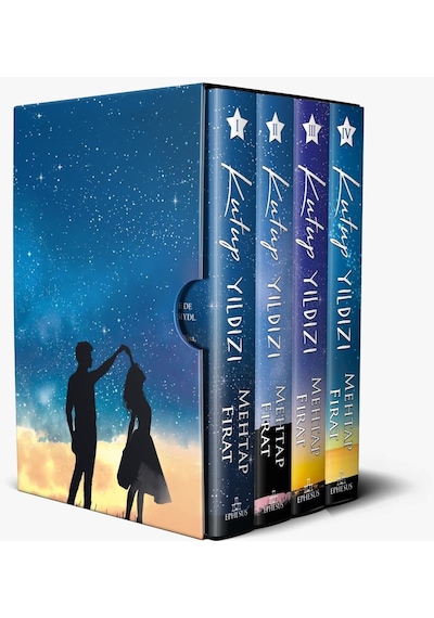 Set - Kutup Yıldızı 4 Kitap Ciltli - Mehtap Fırat - Ephesus Yayınları