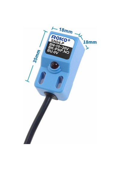 Sn04-p Endüktif 4mm Metal Algılayıcı Sensör Pnp No Temassız Proximity Anahtar Dc 10v / 30v Cnc
