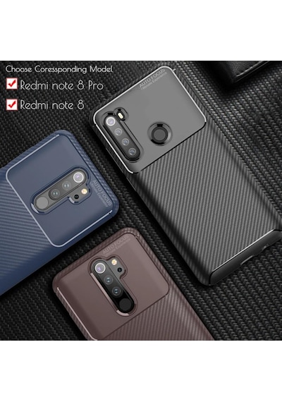Xiaomi Redmi Note 8 Pro Elde Kaymayan Kamera Korumali Kilif 395556660