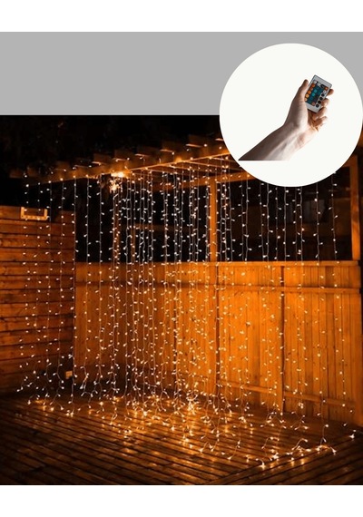 Lexroo İç Ve Dış Mekan Perde Led Bahçe, Balkon Ve Veranda İçin Diğer
