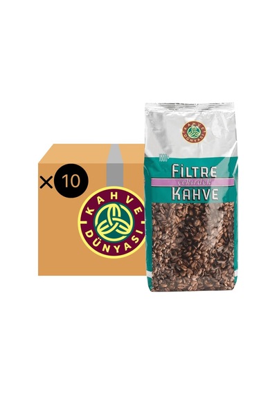 Kahve Dünyası Filtre Çekirdek Kahve 1kg X10