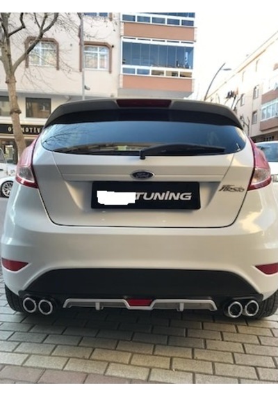 Ford Fiesta Difüzör - Difizör Yeni Model 2009 - 2016 Egzozlu
