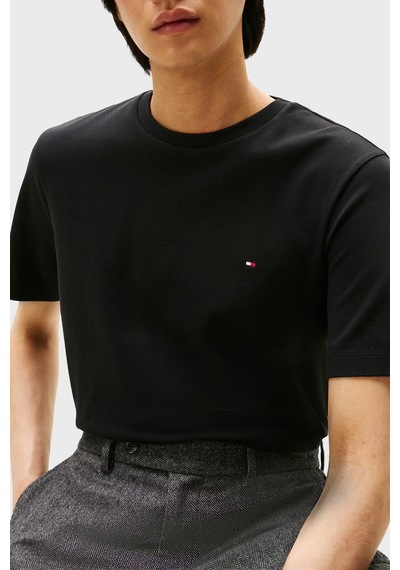 Tommy Hilfiger Erkek T Shirt Mw0mw37508 Bds Siyah Siyah