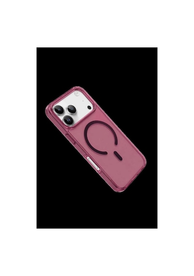 Newface İphone 18 Pro Max Pc Real Magsafe Kapak - Bordo