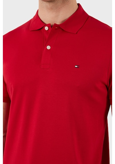 Tommy Hilfiger Erkek Polo Yaka T Shirt Mw0mw39994 Xld Kırmızı Kırmızı
