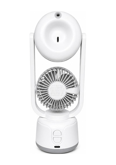 Taşınabilir Spreyli Çift Başlıklı Şarjlı Mini Vantilatör, Usb Şarjlı Taşınabilir Fan, Sessiz Soğutucu Sprey Mist Fan, Ev Ofis Yaz Gri - 908664352 Taşınabilir Spreyli Çift Başlıklı Şarjlı Mini Vantilatör, Usb Şarjlı Taşınabilir Fan, Sessiz Soğutucu Sprey Mist Fan, Ev Ofis Yaz Gri - 908664352