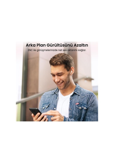 Tw11 Soundcraft Bluetooth 5.4 Çift Mikrofon Enc Çevresel Gürültü Engelleme Özellikli Kablosuz Kulak İçi Kulaklı Genel