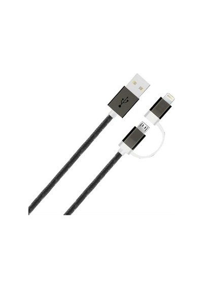 LinkTech K555 2in1 Lightning / Micro USB Şarj Kablosu