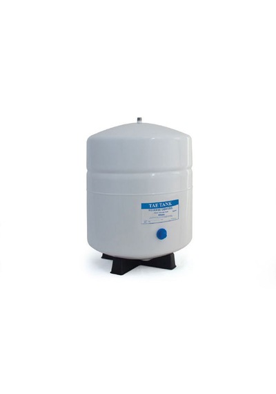 8 Litre Çelik Su Artıma Tankı Tank Vanası Beyaz
