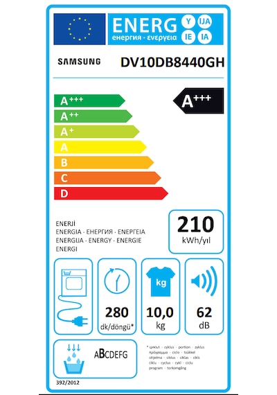 Samsung DV10DB8440GHAH 10 KG Isı Pompalı Çamaşır Kurutma Makinesi