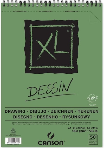 Canson Xl Dessın 160Gr A4 Çizim Defteri