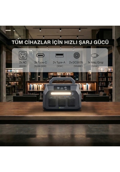 Initial Entropy Energy Solar Usta Paketi (P800 Taşınabilir Güç Kaynağı + SP200 Taşınabilir Solar Panel) Initial Entropy Energy Solar Usta Paketi (P800 Taşınabilir Güç Kaynağı + SP200 Taşınabilir Solar Panel)