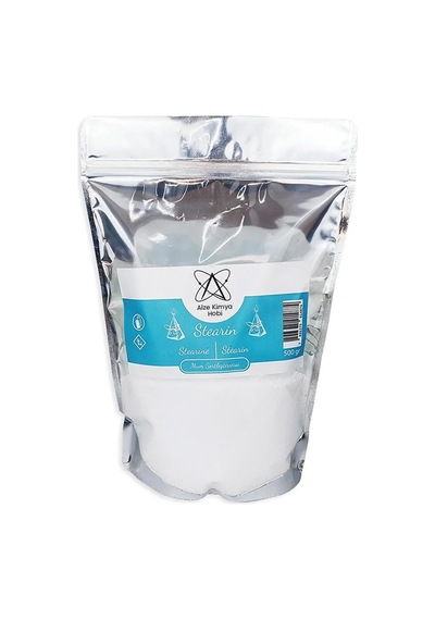 Stearin Mum Yapımı Için 1 Kg Mum Ve Parlaklaştırıcı Stearik Asit 500 Gr
