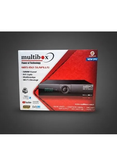Multibox Mbs-150 Sunplus Kasalı Full Hd Uydu Alıcısı
