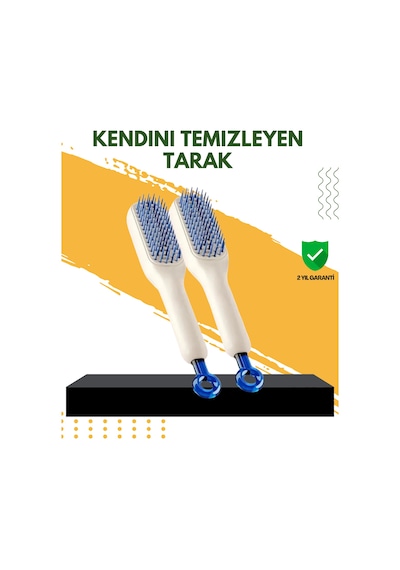 Cosmotex Otomatik Temizlemeli Saç Fırçası Ergonomik Tasarım, Masaj Etkili, Elektriklenmeyi Önleyic 85000427