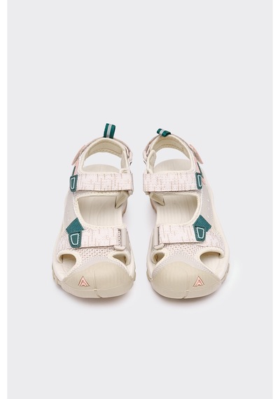 Derinet Humtto Comfort Taban Kadın Sandalet Bej Bej