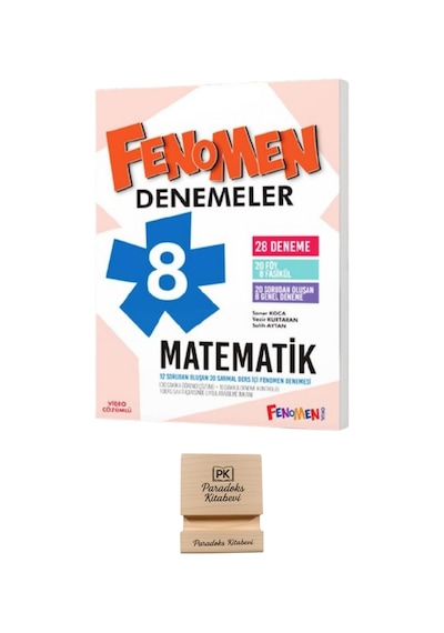 Fenomen Lgs 8. Sınıf Matematik Fenomen Denemeler+ Telefon Standı