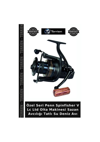 Özel Seri Penn Spinfisher V Lc Ltd Olta Makinesi Sazan Avcılığı Tatlı Su Deniz Avı 7500lcltd