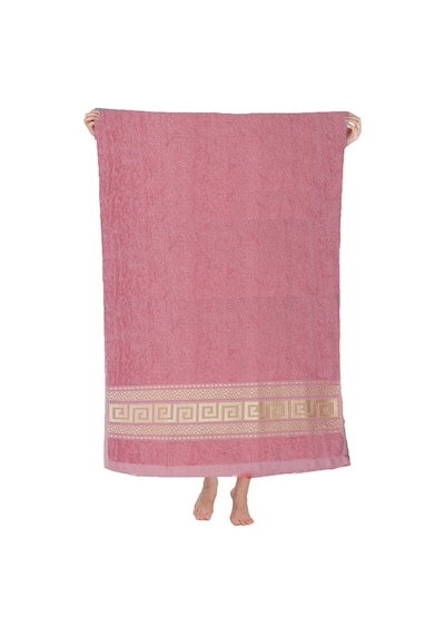 Mira Home %100 Pamuk Unisex Banyo Hamam Havlusu Myra 70x140 Cm Pembe