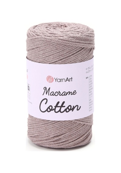 Macrame Cotton %80 Pamuk %20 Polyester 250 G 225 M Makrome İpi-768-1 Adet
