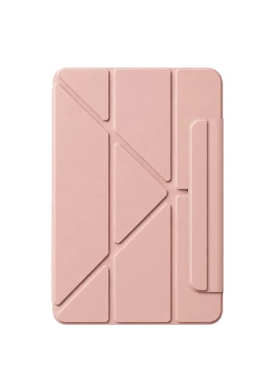 Newface Apple iPad Uyumlu 2025 10.9 10.nesil A16 Edz Manyetik Standlı Tablet Kılıfı - Rose Gold