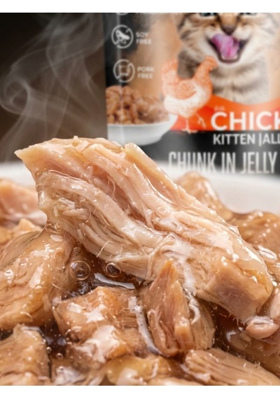 Premium Yavru Kedi Yaş Maması Tavuklu 85 Gr X 24 Adet Gelişim Sağlar