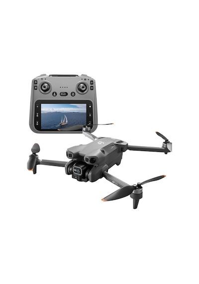 T16 Drone 4k Çift Kameralı Büyük Ekran Kumandalı Wifi Fpv 360 Engel Algılama Katlanabilir Drone-1596
