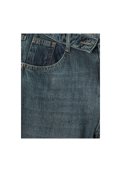LC Waikiki Alıta Cıty Farkıyla Lcw Jeans İndigo Denim Düz Baggy Fit Yüksek Bel Daralan Paça Kadın Jean Pantolon İndigo - 925399578 İndigo