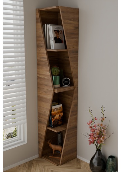 Modern Çok Amaçlı 90 Cm 2 Raflı Köşe Kitaplık Dekoratif Salon Rafı Çok Amaçlı Düzenleyici Organizer Atlantik Çam Modern Çok Amaçlı 90 Cm 2 Raflı Köşe Kitaplık Dekoratif Salon Rafı Çok Amaçlı Düzenleyici Organizer Atlantik Çam