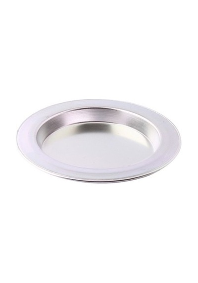 Alüminyum Künefe Tabağı 15 CM 3 Adet Gümüş