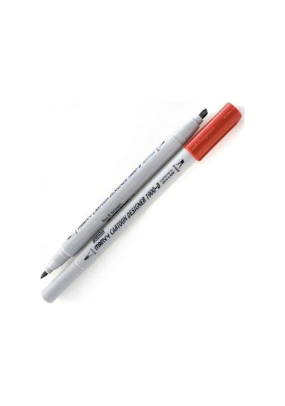 Marvy 1900-B Cartoon Designer Marker 6 Brown