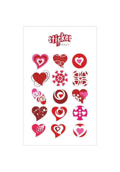 Kalp Sticker Seti (144931645)