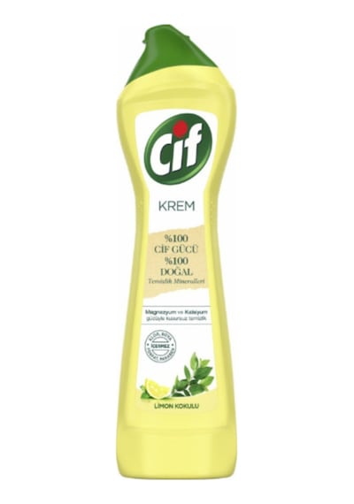 Cif Limon Kokulu 500Ml 6 Adet Krem Temizleyici