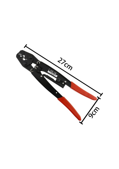 Hs-16 1,25-16 Mm 50 Amp Kablo Sıkma Terminal Tel Sıkma Pensesi
