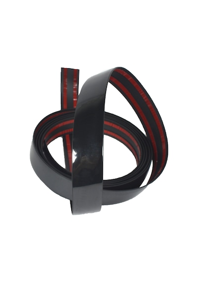 Piano Black Parlak Siyah Yapışkanlı Nikelaj 25mm - 3 metre