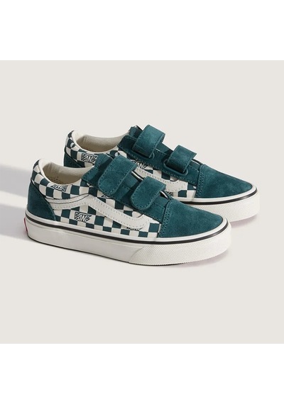 Vans Old Skool V Çocuk Günlük Ayakkabı Vn000cyafrj1 Yeşil