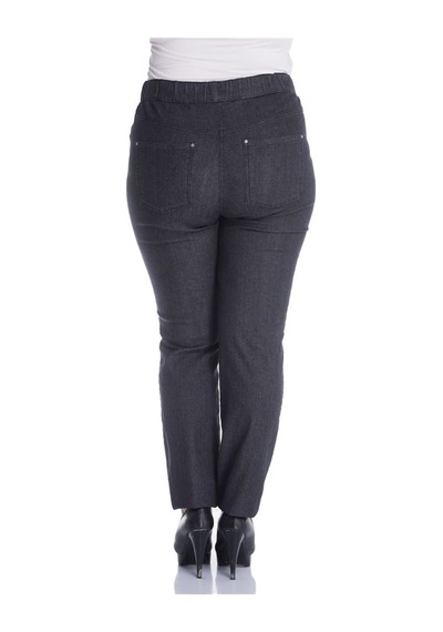 Myline Beli Lastikli Denim Pantolon (532246420)