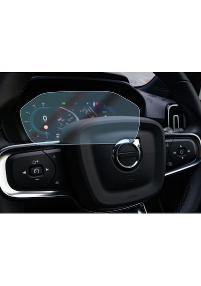 Volvo Ex40 12.3 İnç Ekran Koruyucu Dijital Gösterge Parlak ' Sadece Ekran Koruyucu