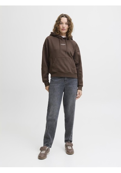 Jack & Jones Kadin Minimal Logo Baskili Kapüsonlu Sweatshirt - Studio - 12280152 Bracken Jack & Jones Kadin Minimal Logo Baskili Kapüsonlu Sweatshirt - Studio - 12280152 Bracken