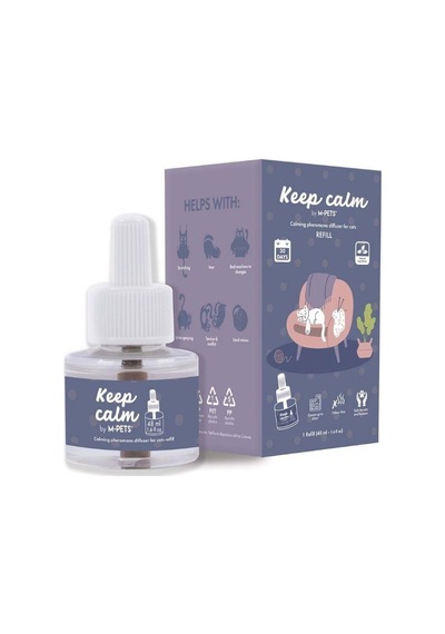 M-pets Keep Calm Kediler İçin Sakinleştirici Yedek Diffuser 48 Ml