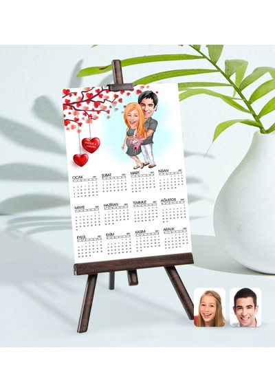 Kişiye Özel 15X21 Cm Fotoğraf Kartlı Bebek Sürprizi Karikatürlü Ş