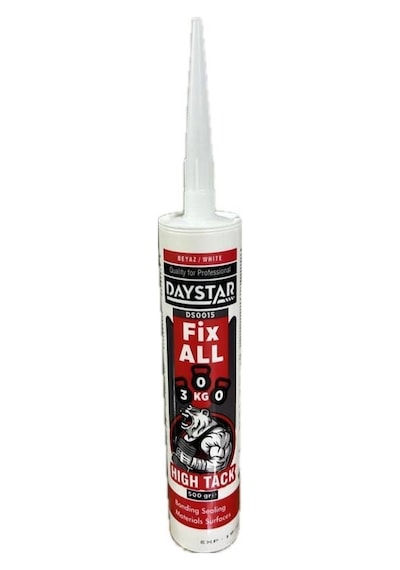 300 Kg Taşır Güçlü Özel Yapıştırıcı 500gr Fix All Atc Lambiri Tavan Montaj Korniş Yapıştırıcı