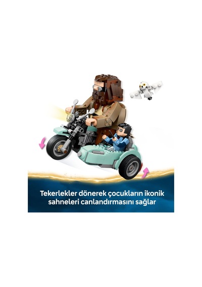 Harry Potter Hagrid Ve Harry'nin Motosiklet Yolculuğu 76443 - 9 Yaş & Üzeri Çocuklar İçin Oyuncak Yapım Seti 617 Pa Harry Potter Hagrid Ve Harry'nin Motosiklet Yolculuğu 76443 - 9 Yaş & Üzeri Çocuklar İçin Oyuncak Yapım Seti 617 Pa