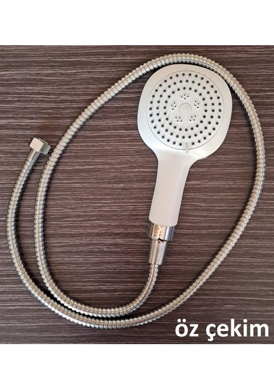 Banyo Bataryası İçin Duş Hortumu Ve Duş Başlığı Seti 3 Parça Takım Tasarruflu Diğer