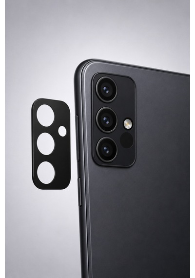 Samsung M52 Uyumlu Arka Kamera Koruyucu+ Full Ekran Koruyucu Seti Si Yah