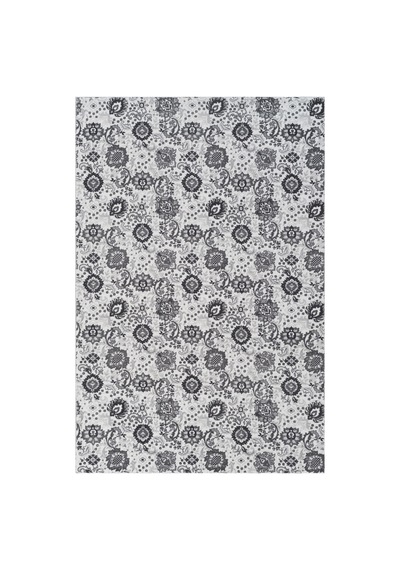 Villadia Home Textile Kaymaz Taban Modern Desen Halı Yolluk Leke Tutmaz Kolay Temizlenir Koridor Salon Yatak Mutfak Odası Vd4033gri Gri